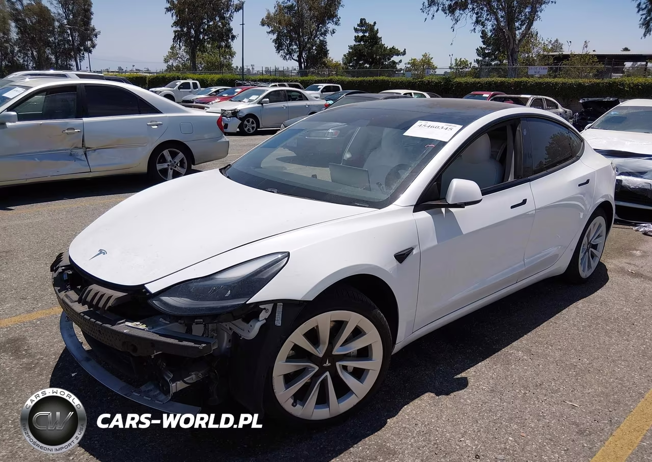 2021 Tesla Model 3 Standard Range Plus Rear-Wheel Drive VIN:5YJ3E1EA8MF073470 - 2