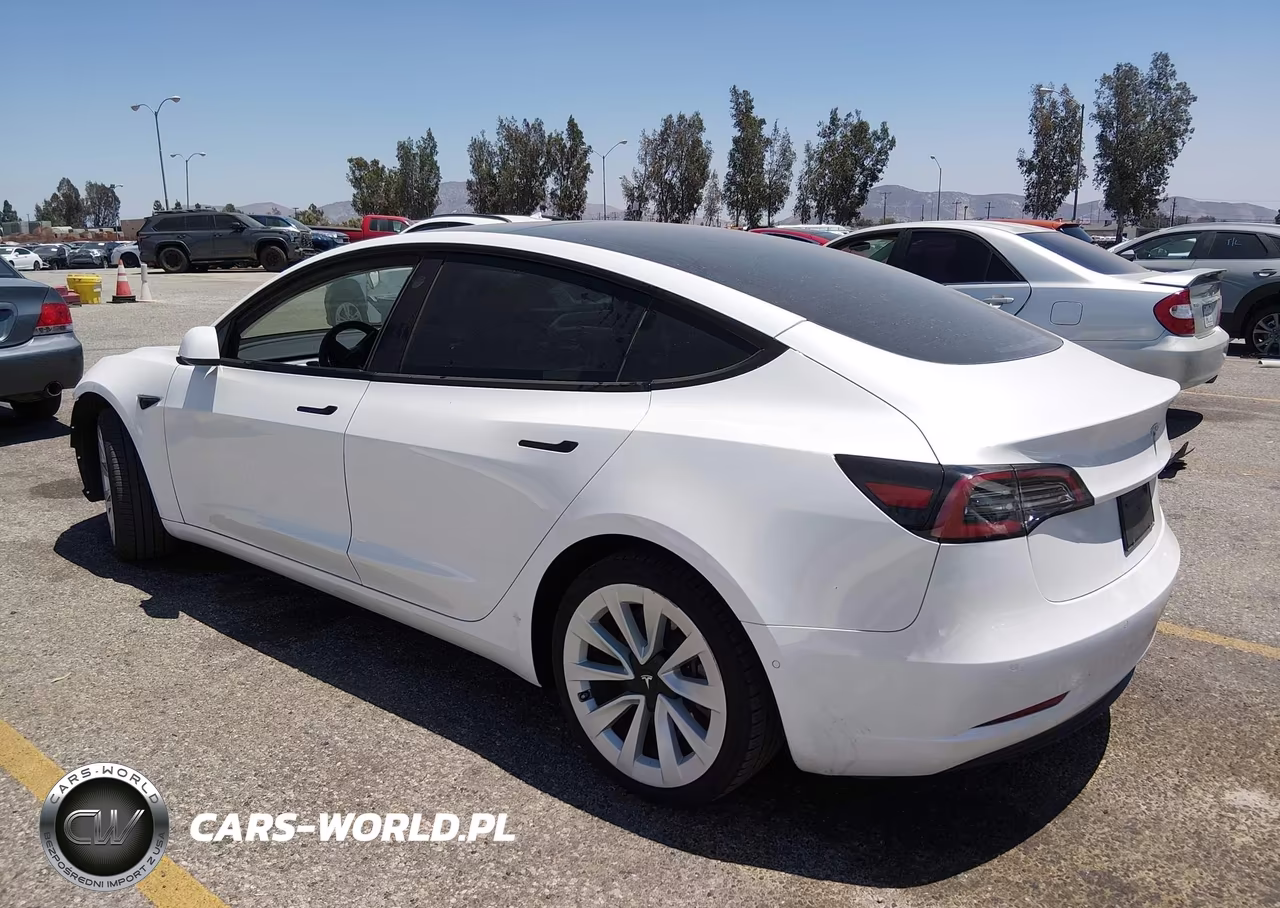 2021 Tesla Model 3 Standard Range Plus Rear-Wheel Drive VIN:5YJ3E1EA8MF073470 - 3