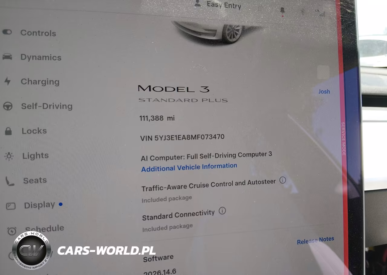 2021 Tesla Model 3 Standard Range Plus Rear-Wheel Drive VIN:5YJ3E1EA8MF073470 - 7