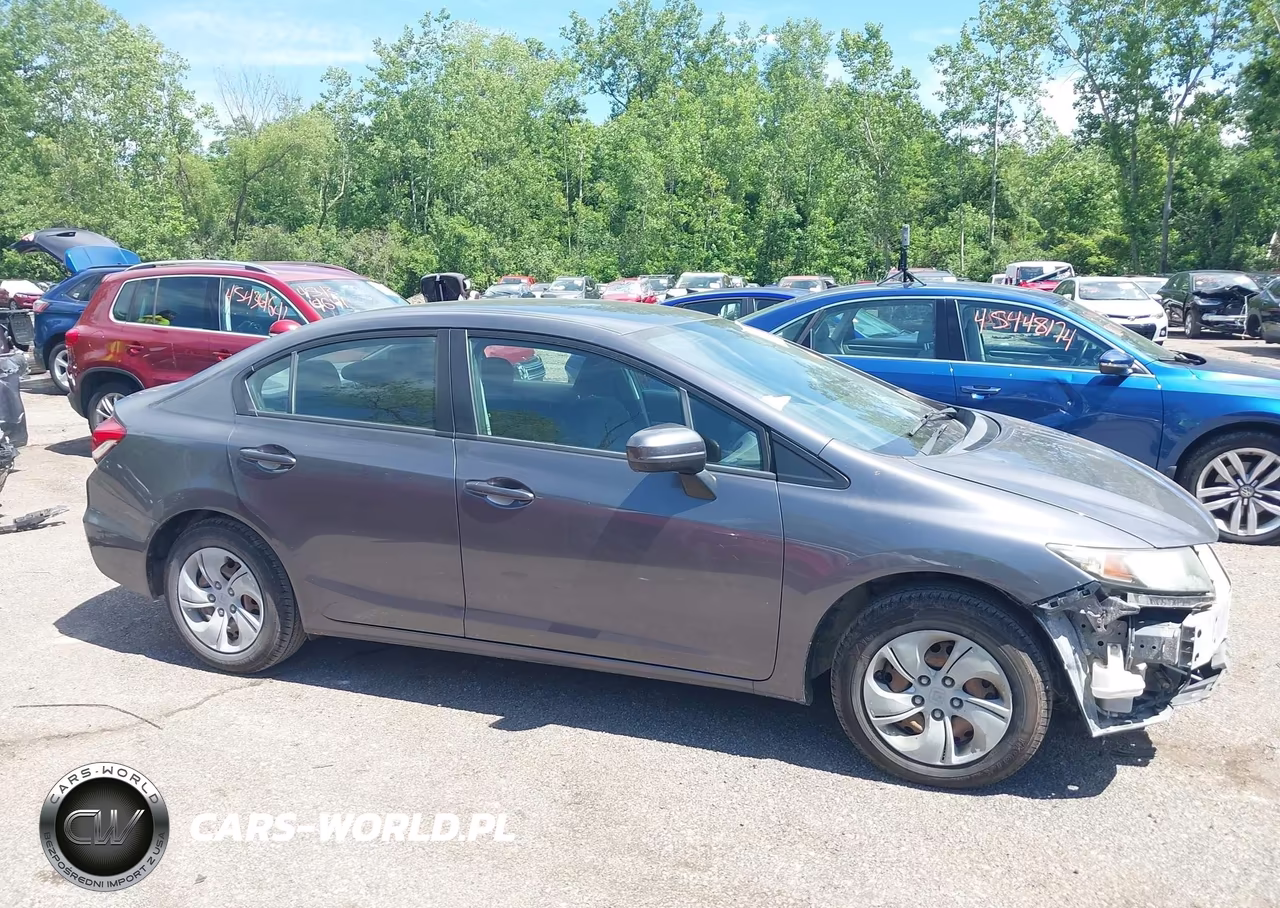 2014 Honda Civic Lx VIN:2HGFB2F59EH540695 - 14