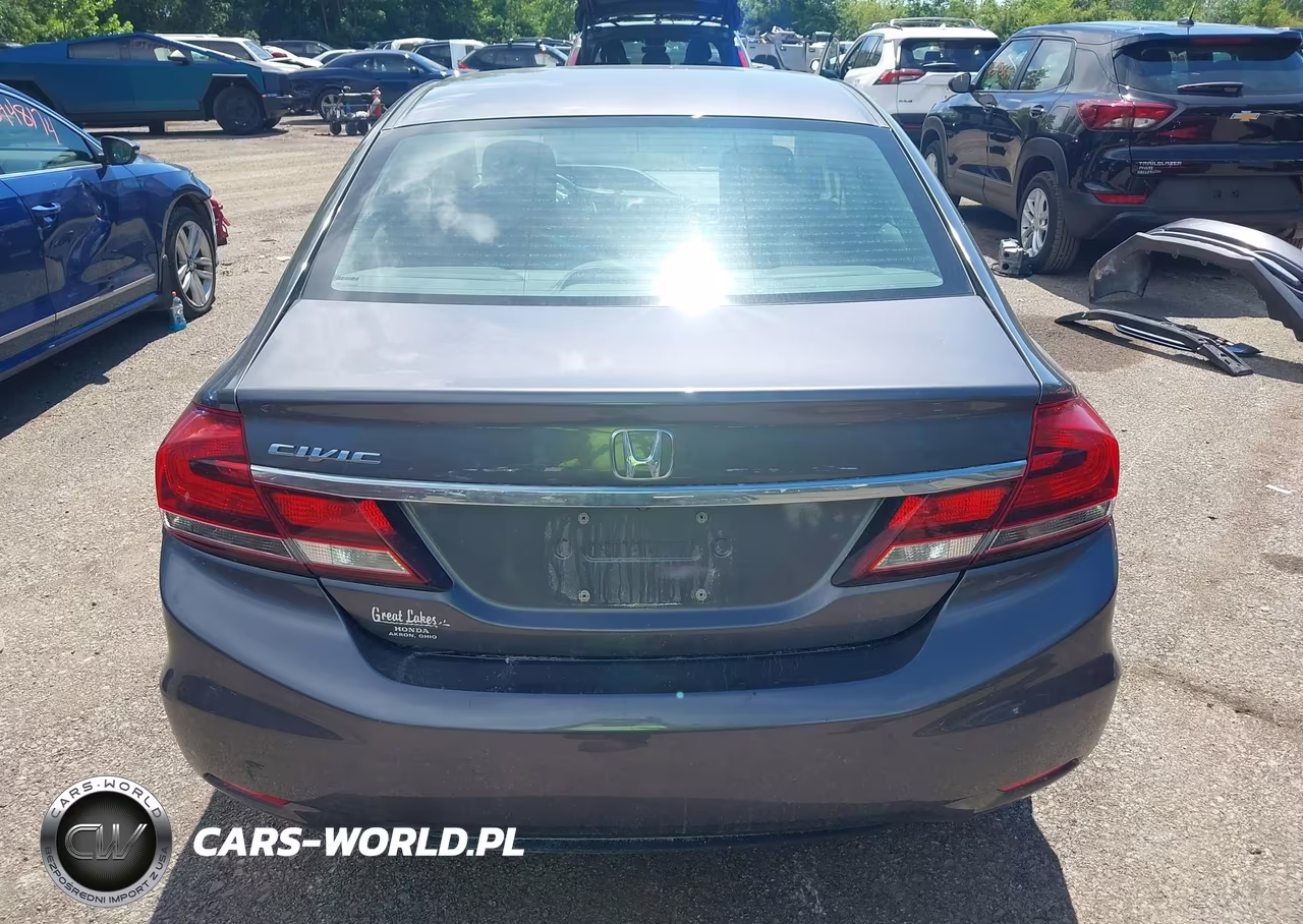 2014 Honda Civic Lx VIN:2HGFB2F59EH540695 - 17