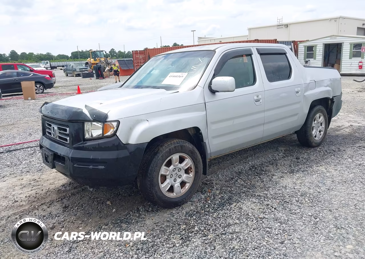 2007 Honda Ridgeline Rts VIN:2HJYK16447H519261 - 2
