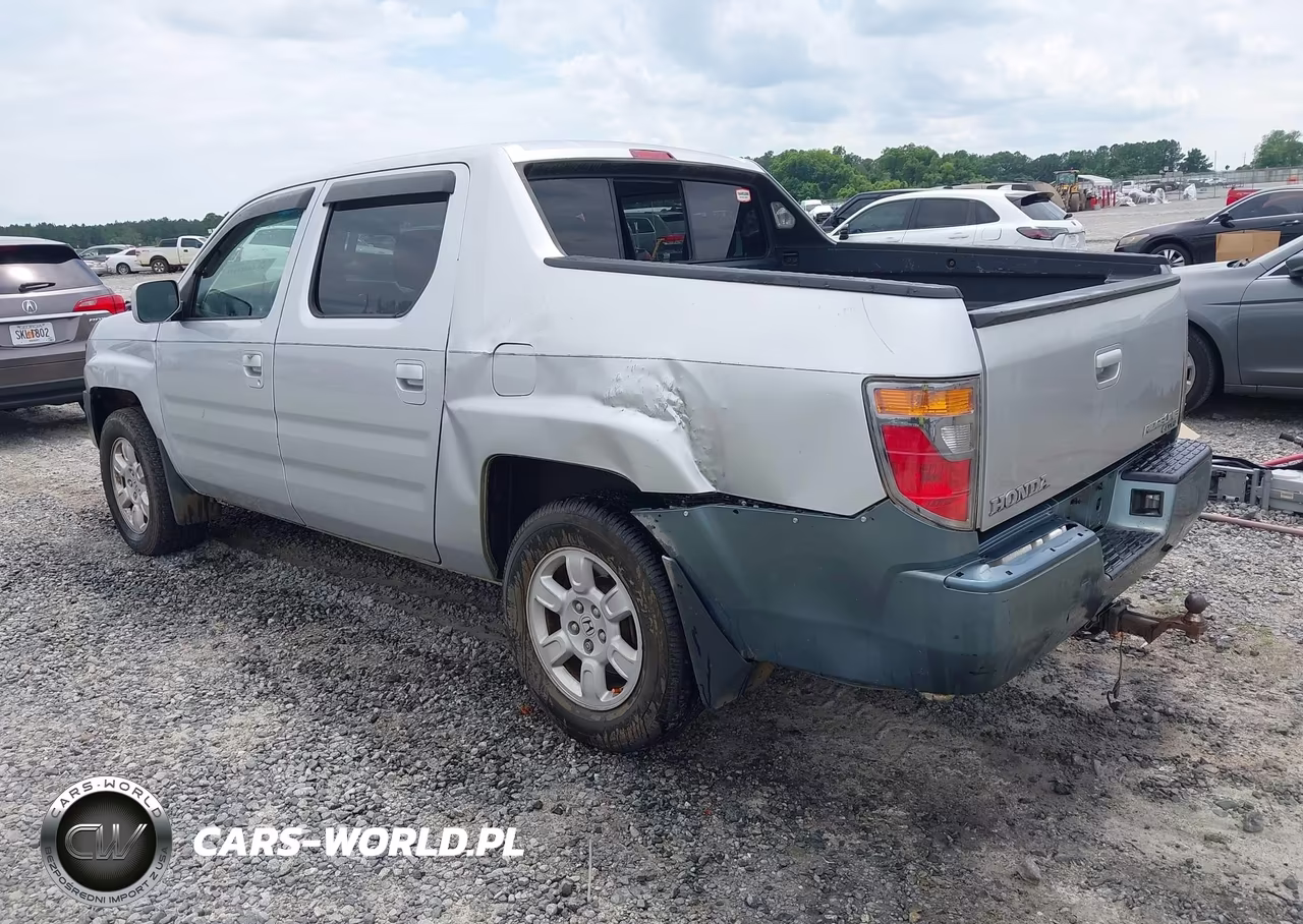 2007 Honda Ridgeline Rts VIN:2HJYK16447H519261 - 3
