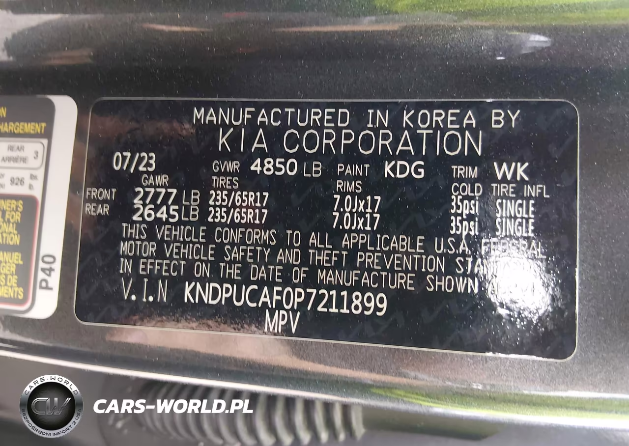 2023 Kia Sportage Lx VIN:KNDPUCAF0P7211899 - 9