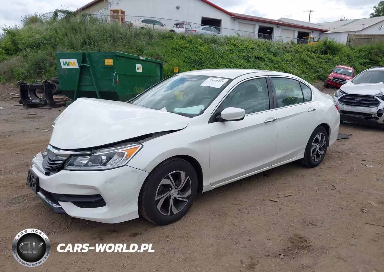 2017 Honda Accord Lx VIN:1HGCR2F30HA197677 - 2