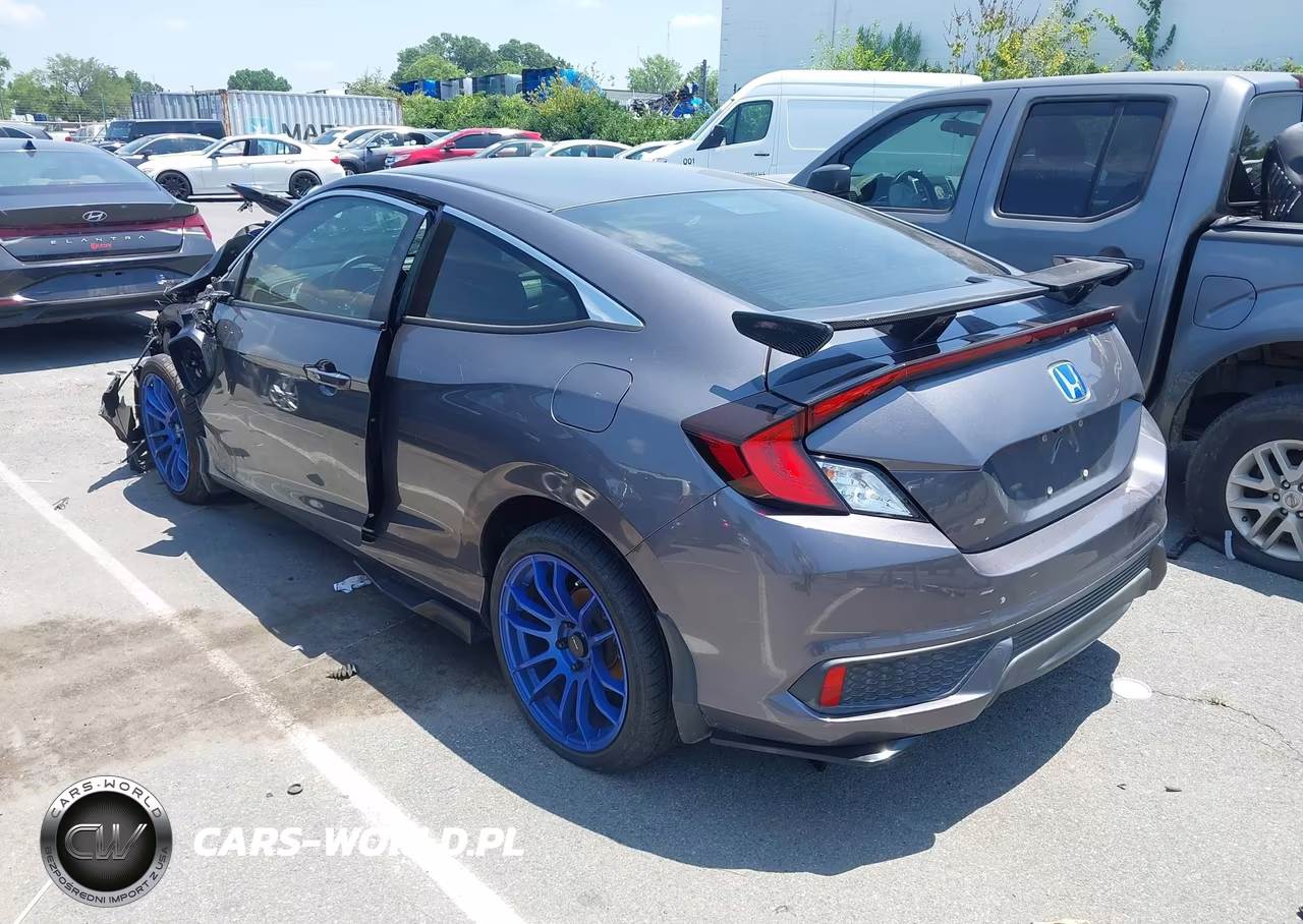 2019 Honda Civic Lx VIN:2HGFC4B62KH301010 - 3