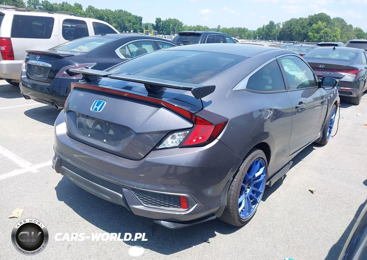 2019 Honda Civic Lx VIN:2HGFC4B62KH301010 - 4