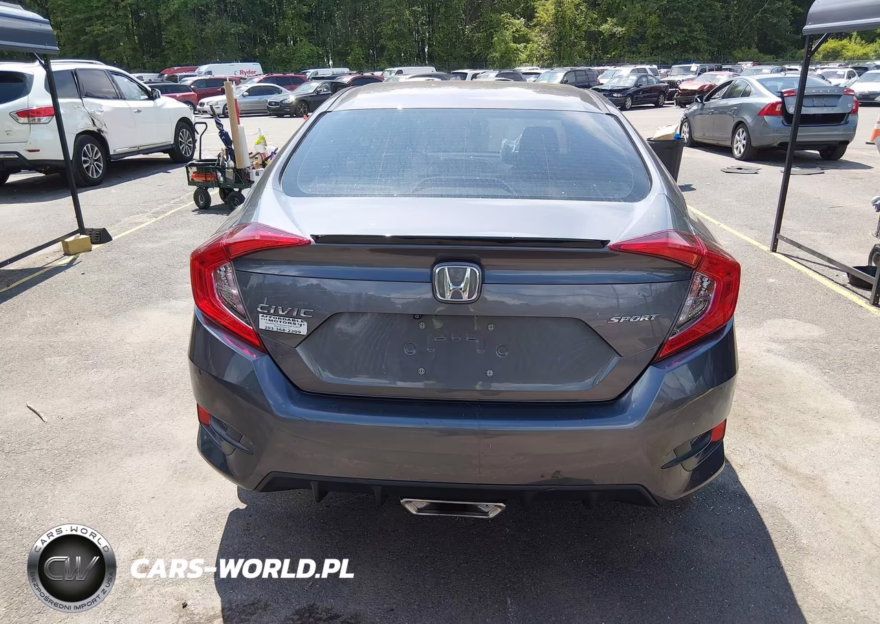 2019 Honda Civic Sport VIN:2HGFC2F85KH588598 - 17