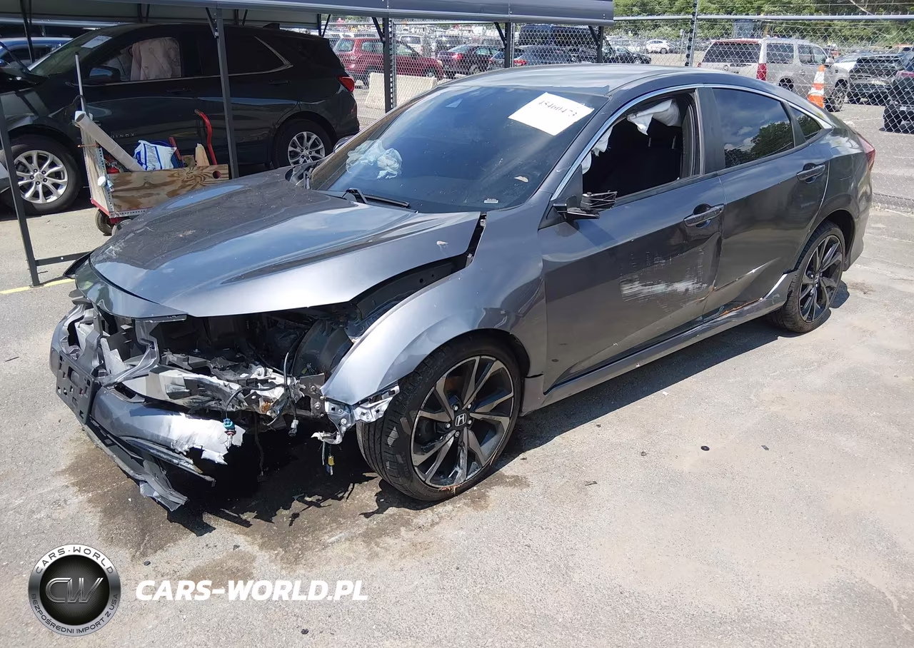 2019 Honda Civic Sport VIN:2HGFC2F85KH588598 - 2