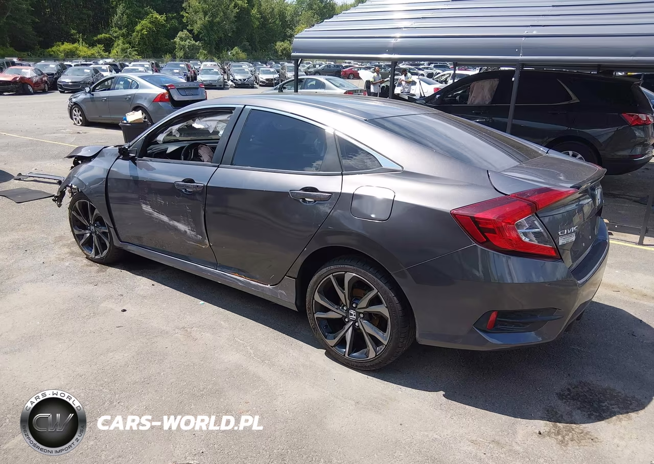 2019 Honda Civic Sport VIN:2HGFC2F85KH588598 - 3