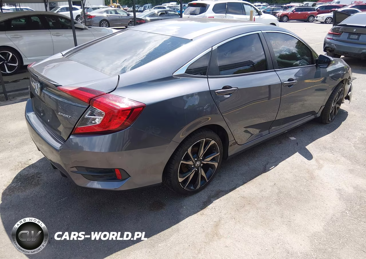 2019 Honda Civic Sport VIN:2HGFC2F85KH588598 - 4