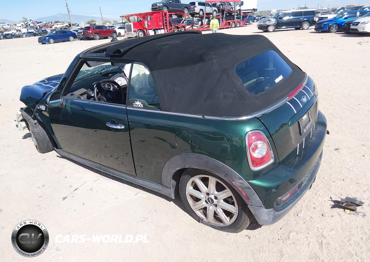 2014 Mini Convertible Cooper S VIN:WMWZP3C57ET298318 - 3