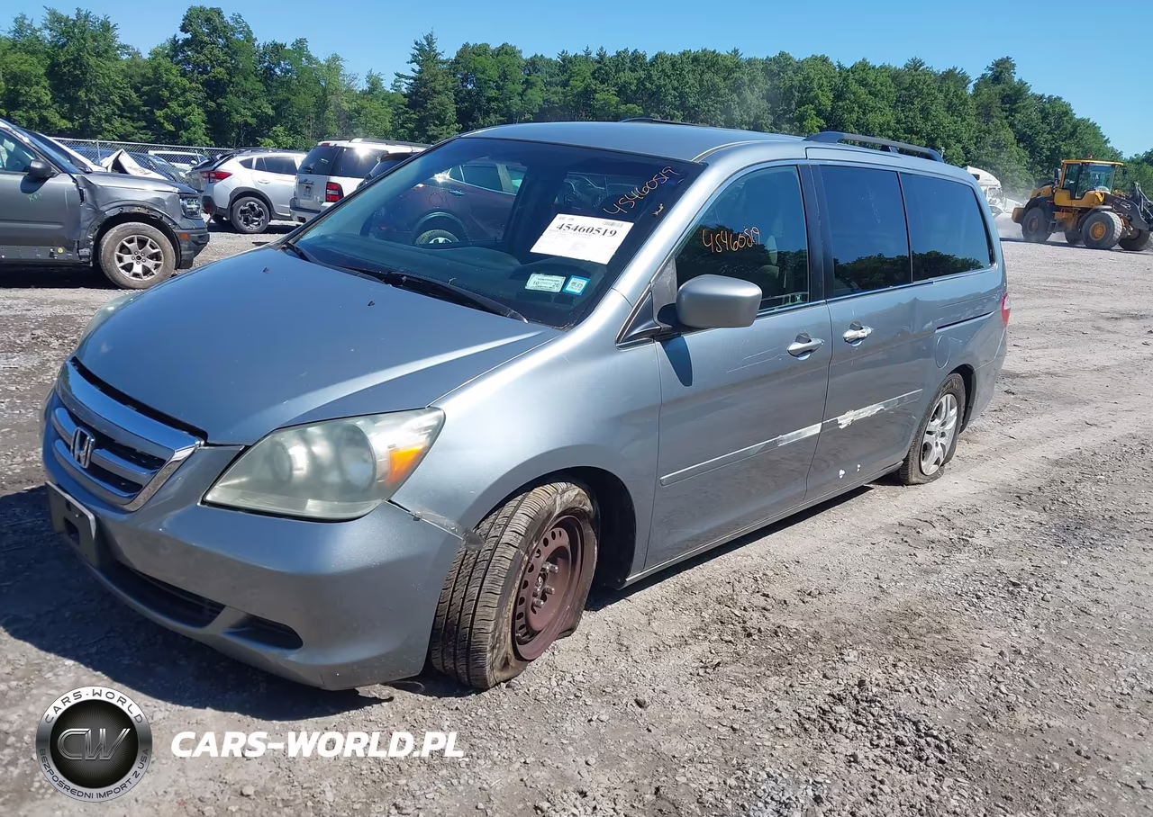 2007 Honda Odyssey Ex VIN:5FNRL38487B044024 - 2