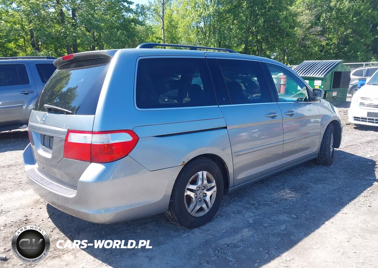 2007 Honda Odyssey Ex VIN:5FNRL38487B044024 - 4