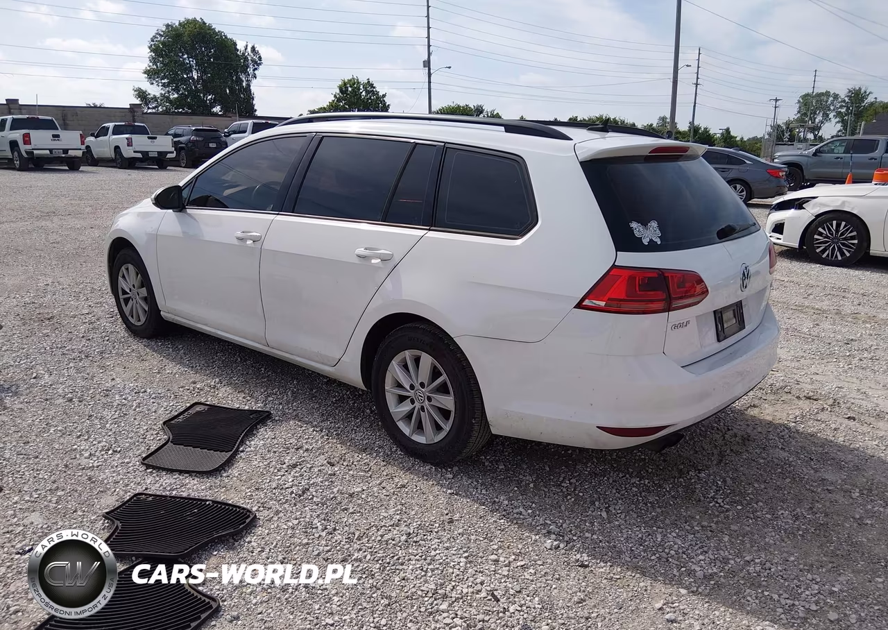 2016 Volkswagen Golf Sportwagen Tsi S 4-Door VIN:3VWC17AU6GM507008 - 3