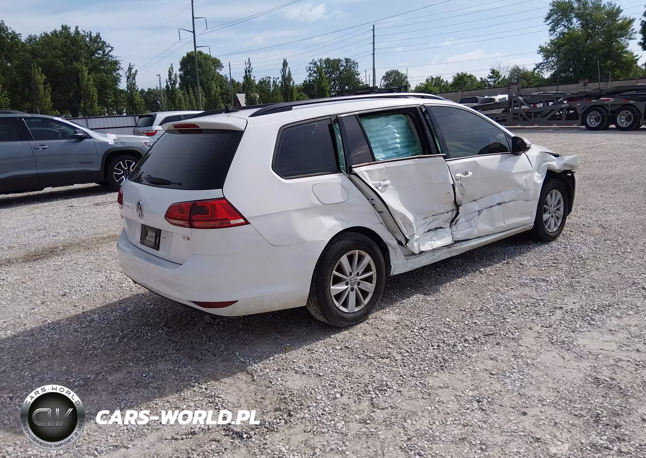 2016 Volkswagen Golf Sportwagen Tsi S 4-Door VIN:3VWC17AU6GM507008 - 4