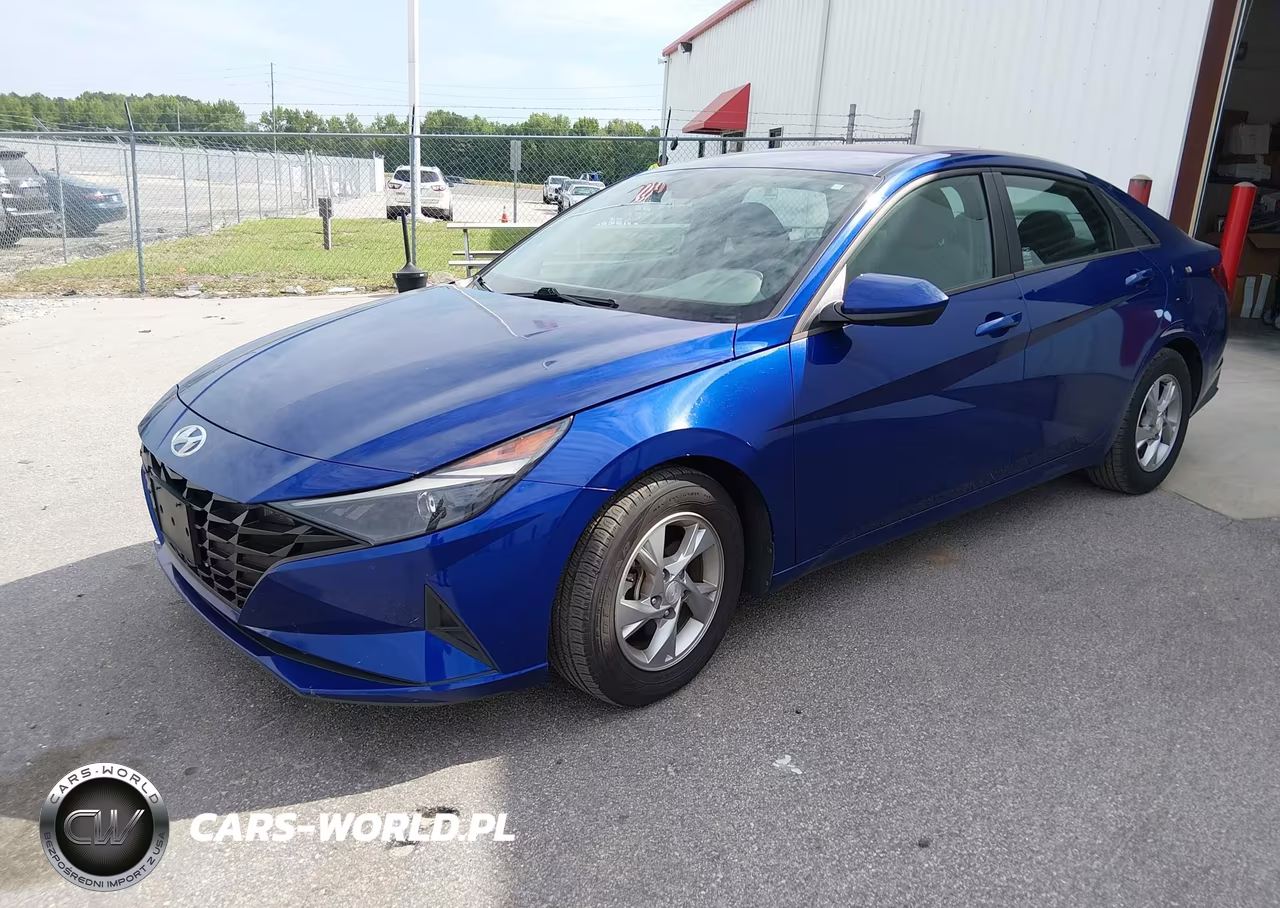 2021 Hyundai Elantra Se VIN:5NPLL4AG2MH050818 - 2