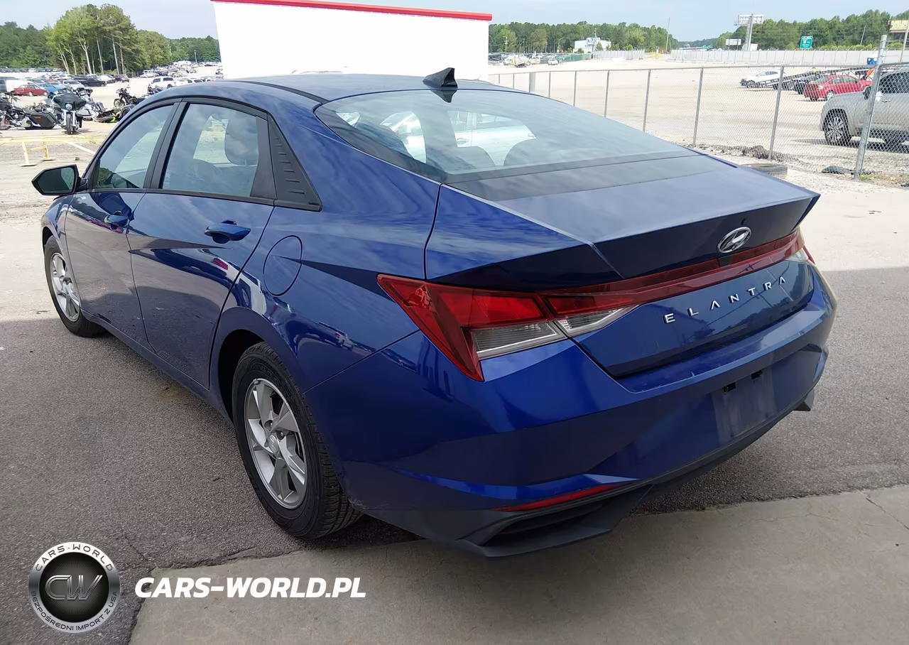 2021 Hyundai Elantra Se VIN:5NPLL4AG2MH050818 - 3