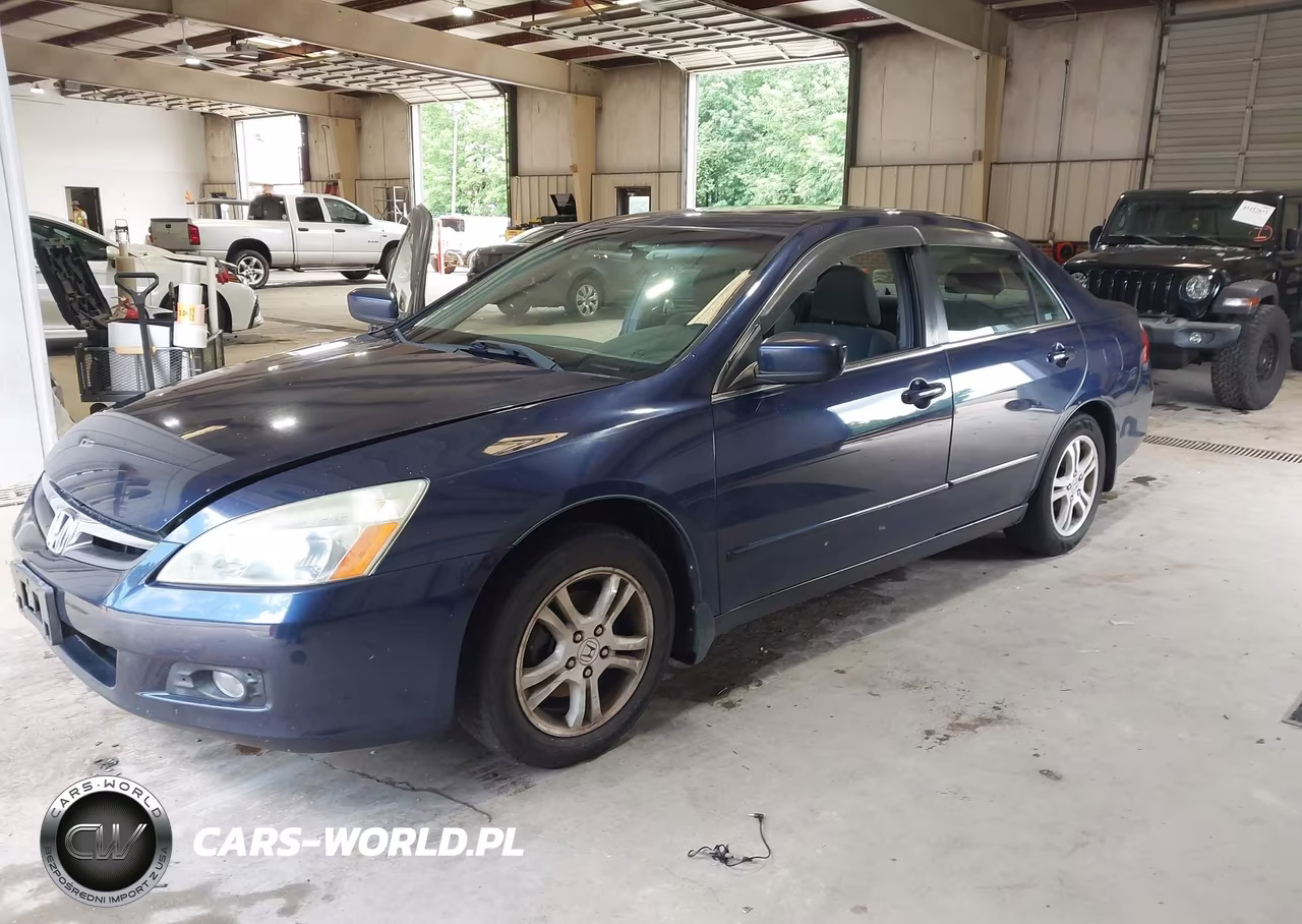2007 Honda Accord 2.4 Ex VIN:1HGCM55707A037835 - 2