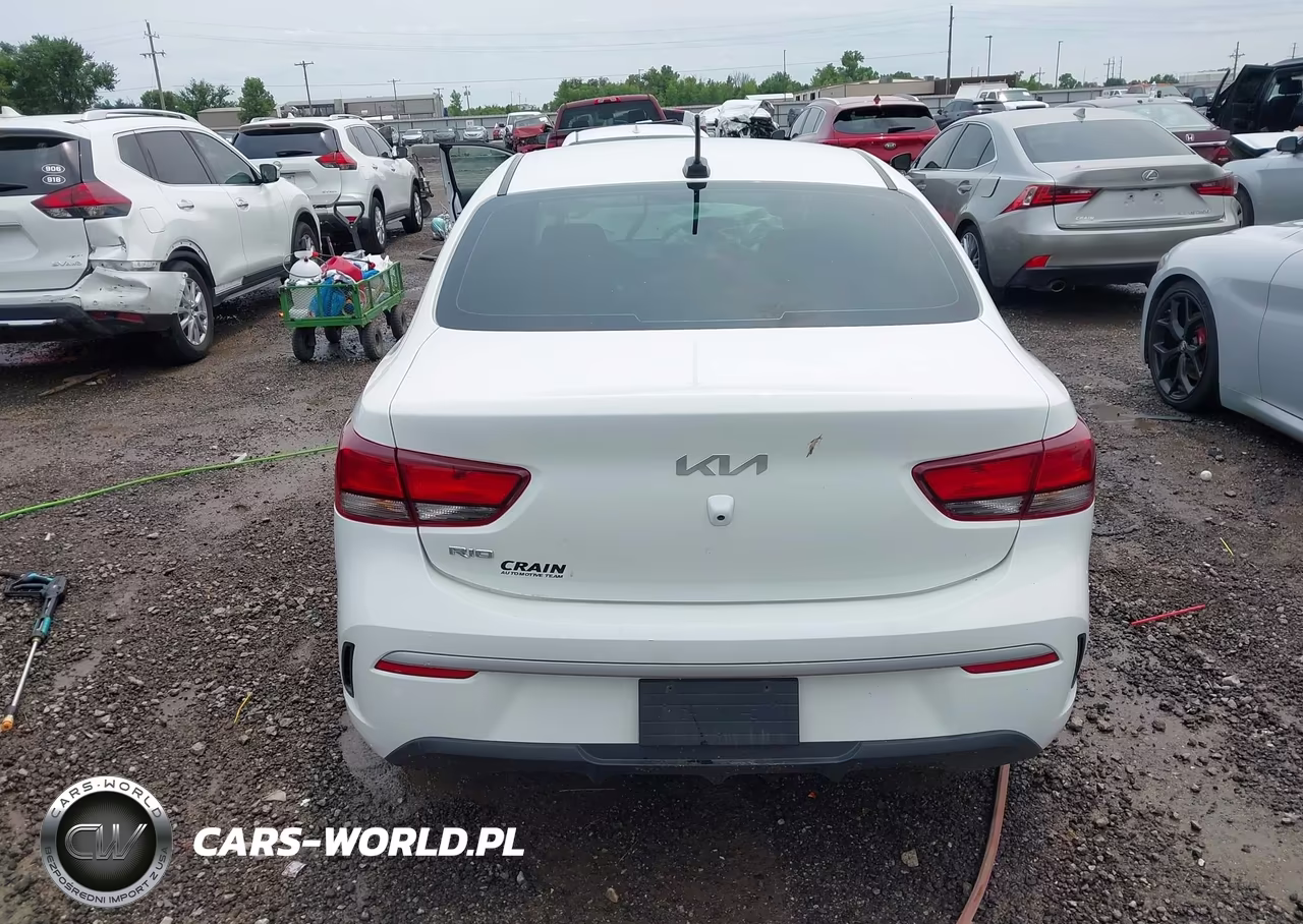 2022 Kia Rio Lx VIN:3KPA24AD8NE509842 - 16
