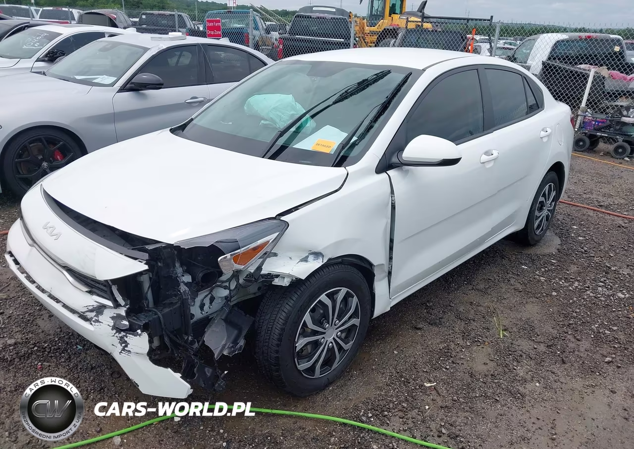 2022 Kia Rio Lx VIN:3KPA24AD8NE509842 - 2