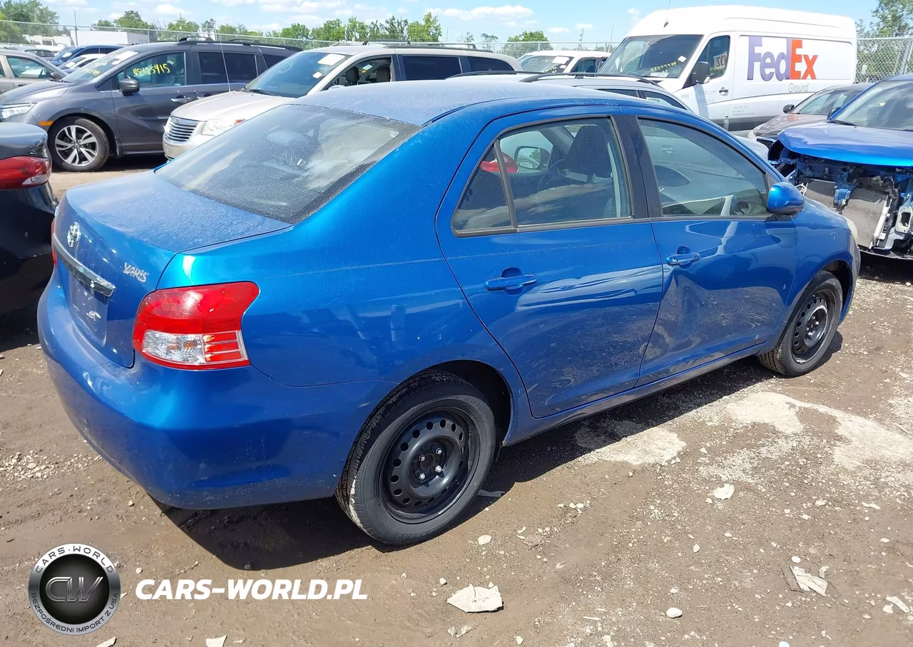 2010 Toyota Yaris VIN:JTDBT4K31A4069983 - 4