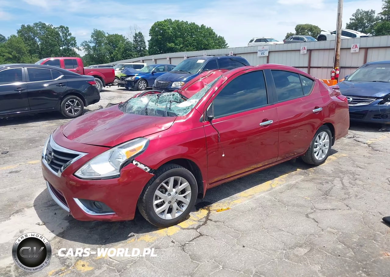 2018 Nissan Versa 1.6 Sv VIN:3N1CN7APXJL845917 - 2