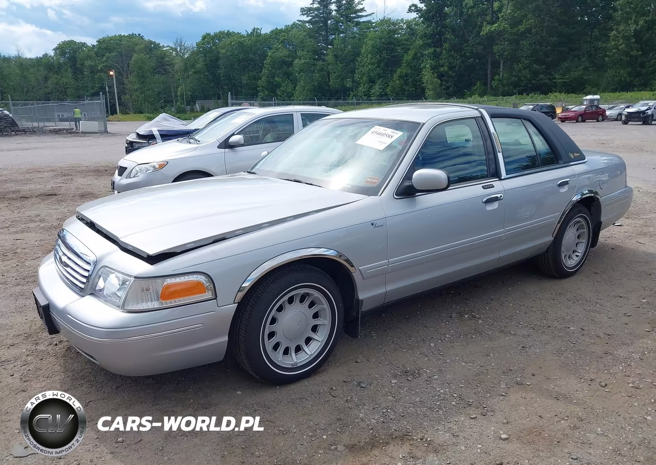 2001 Ford Crown Victoria Lx VIN:2FAFP74W11X201234 - 2