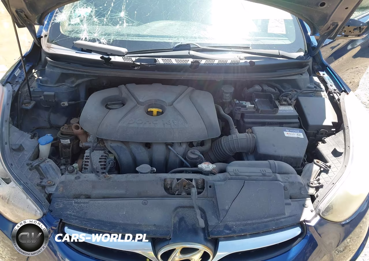 2013 Hyundai Elantra Gls VIN:KMHDH4AEXDU563756 - 10