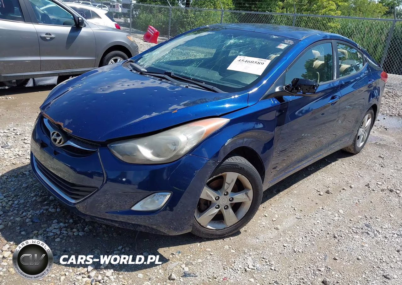 2013 Hyundai Elantra Gls VIN:KMHDH4AEXDU563756 - 2