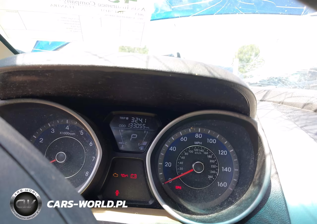2013 Hyundai Elantra Gls VIN:KMHDH4AEXDU563756 - 7