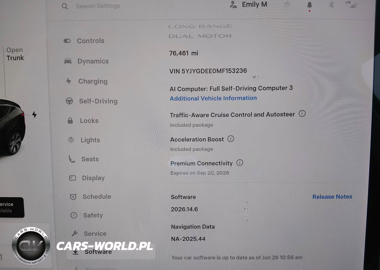 2021 Tesla Model Y Long Range Dual Motor All-Wheel Drive VIN:5YJYGDEE0MF153236 - 7