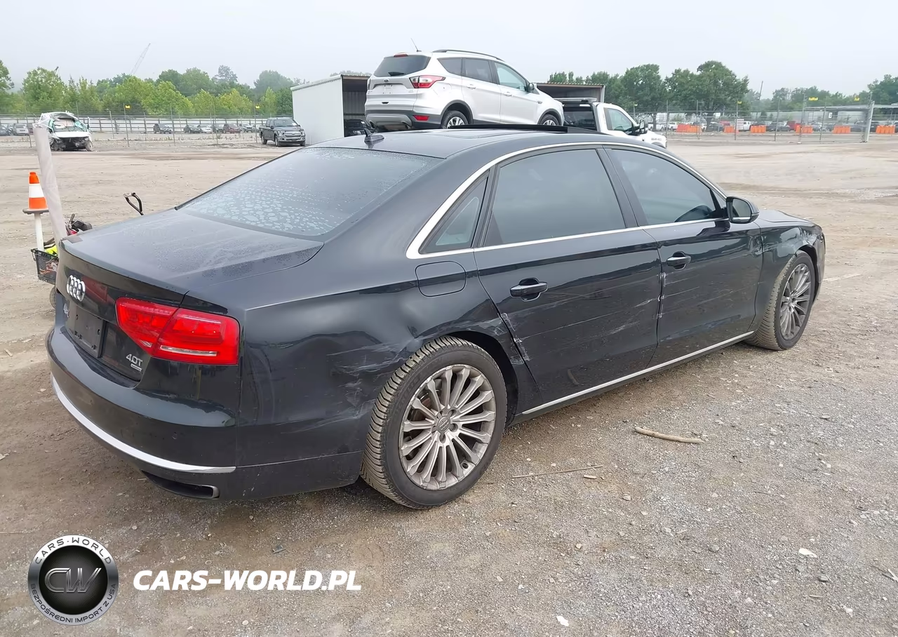 2013 Audi A8 L 4.0T VIN:WAUR2AFD6DN019207 - 4