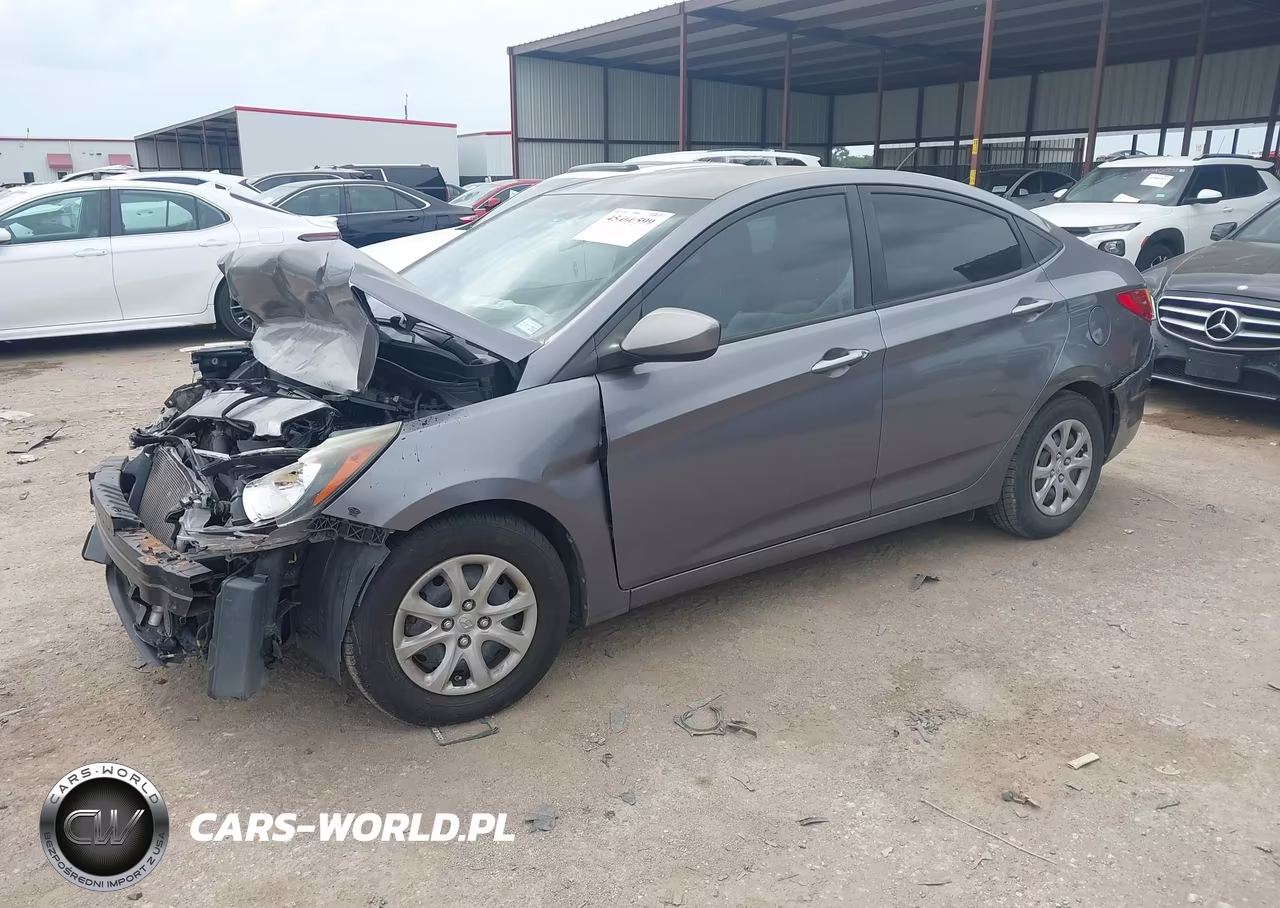 2014 Hyundai Accent Gls VIN:KMHCT4AE1EU636931 - 2