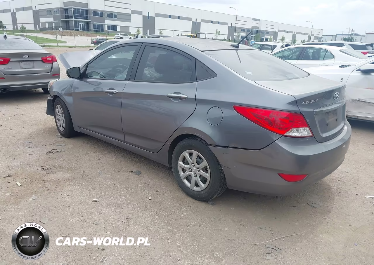 2014 Hyundai Accent Gls VIN:KMHCT4AE1EU636931 - 3