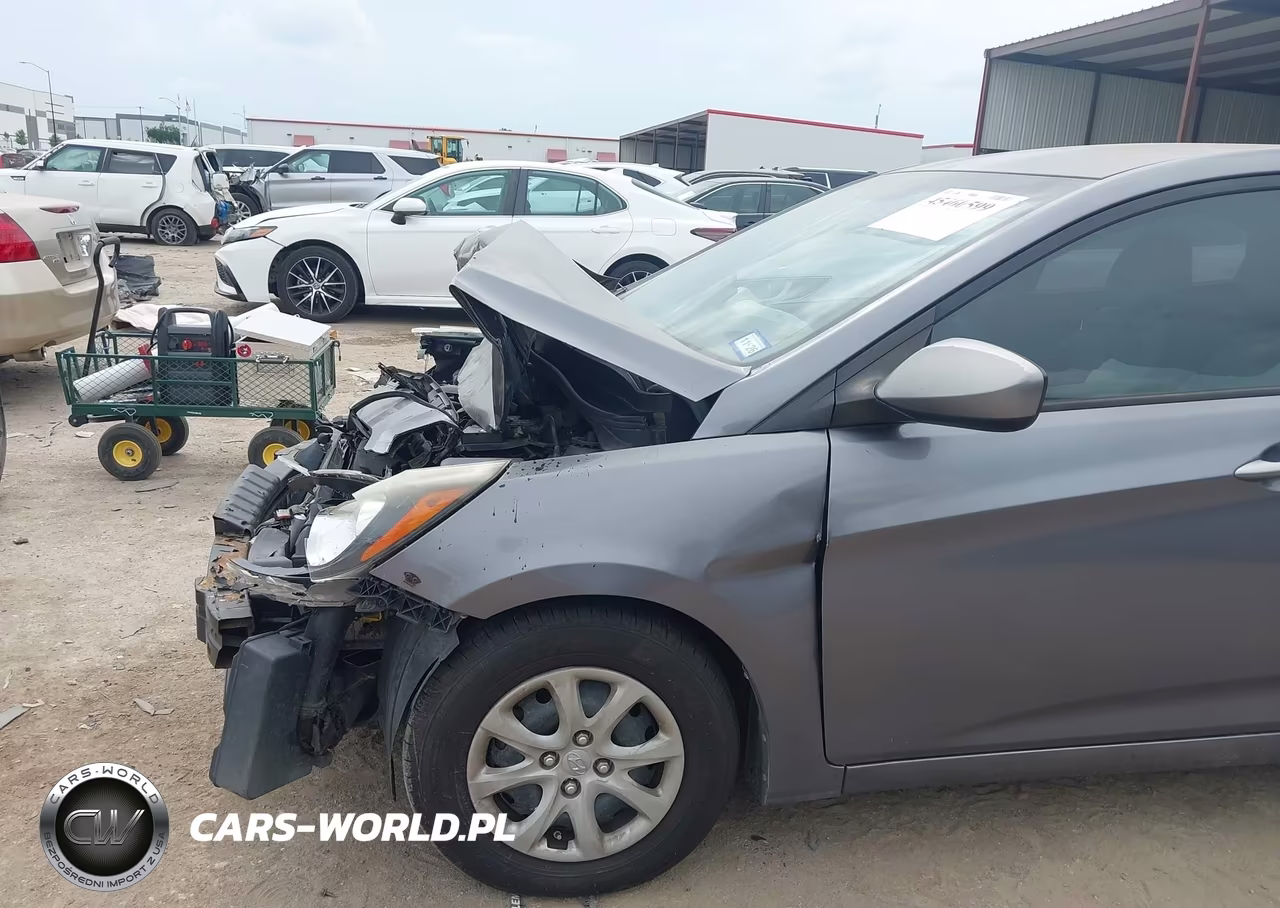 2014 Hyundai Accent Gls VIN:KMHCT4AE1EU636931 - 6