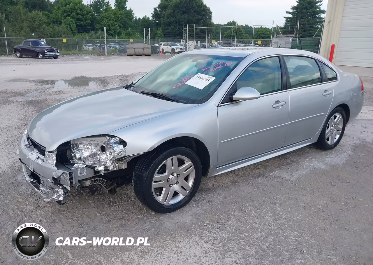 2013 Chevrolet Impala Lt VIN:2G1WG5E34D1136186 - 2