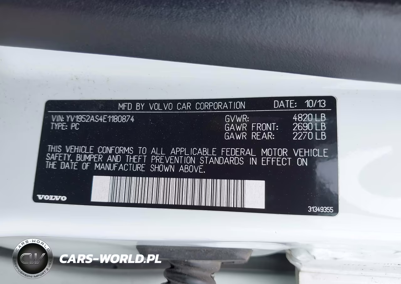 2014 Volvo S80 3.2-3.2 Platinum-3.2 Premier Plus VIN:YV1952AS4E1180874 - 9
