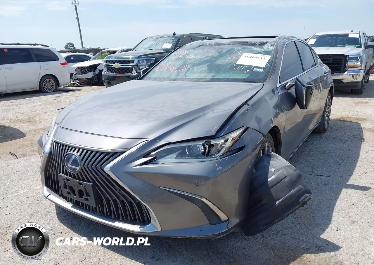2020 Lexus Es 300H VIN:58AD21B15LU008037 - 2