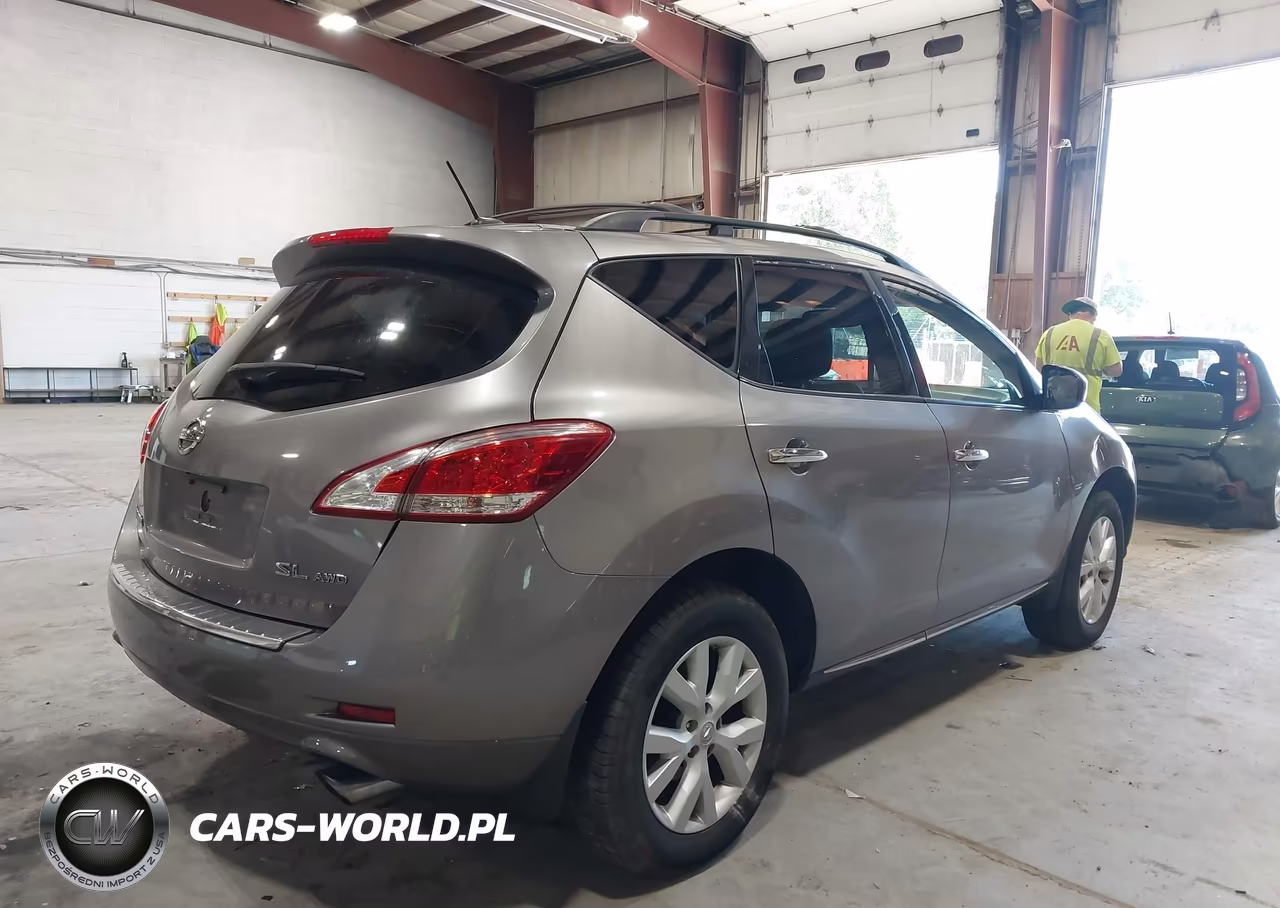 2011 Nissan Murano Sl VIN:JN8AZ1MW7BW185697 - 4