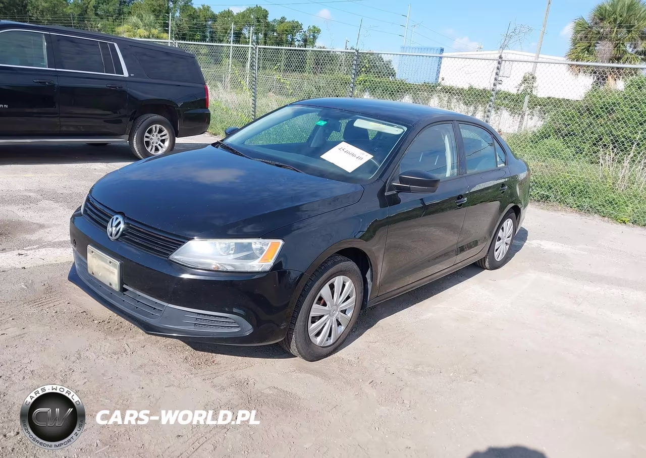 2014 Volkswagen Jetta 2.0L S VIN:3VW1K7AJ1EM372544 - 2