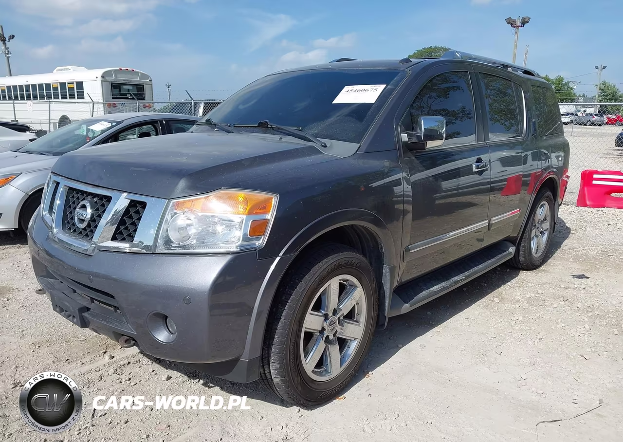 2012 Nissan Armada Platinum VIN:5N1AA0NE1CN605699 - 2