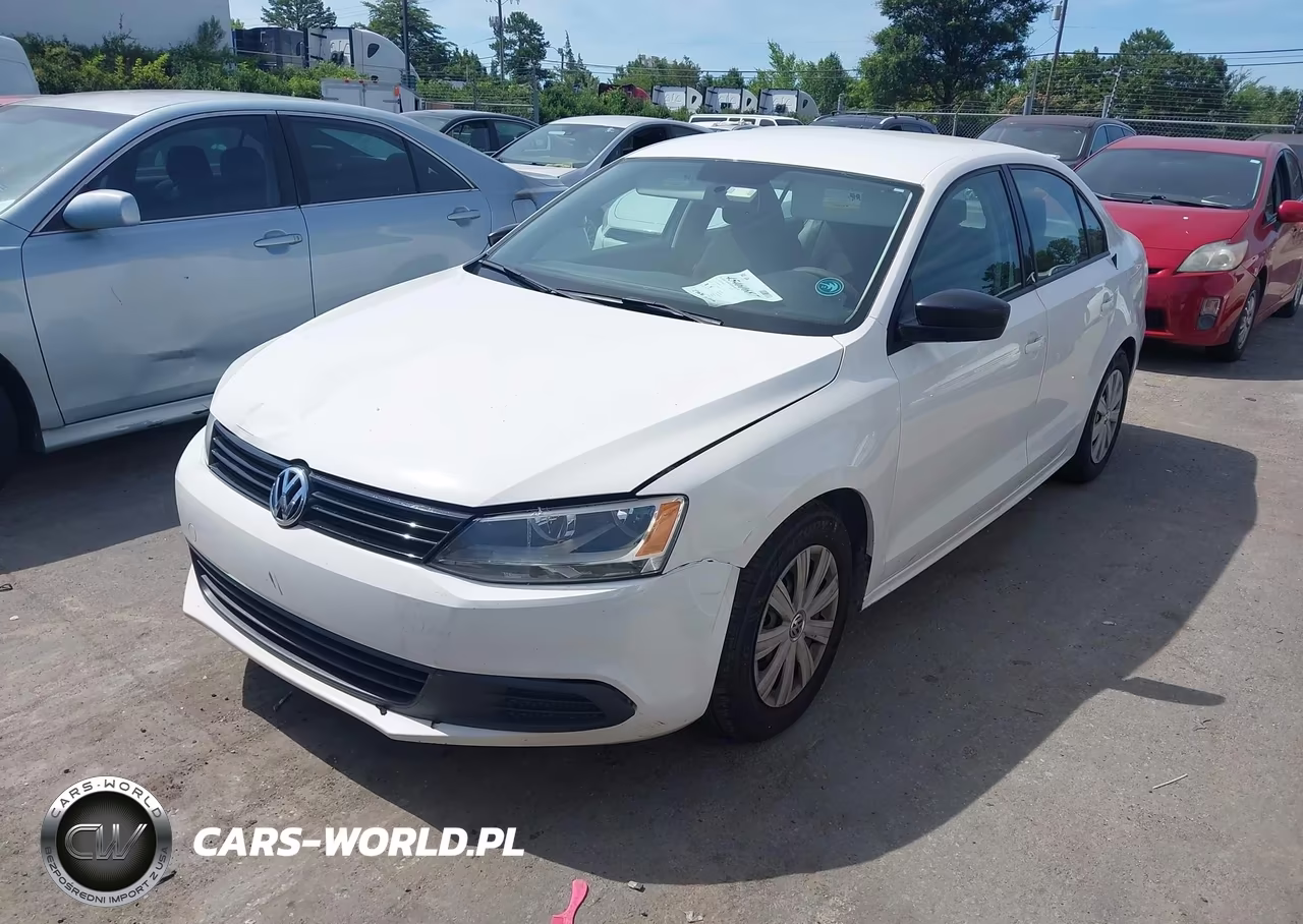 2014 Volkswagen Jetta 2.0L S VIN:3VW2K7AJ0EM216242 - 2