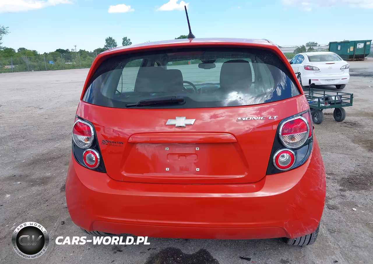 2013 Chevrolet Sonic Lt Auto VIN:1G1JC6SH2D4187380 - 17