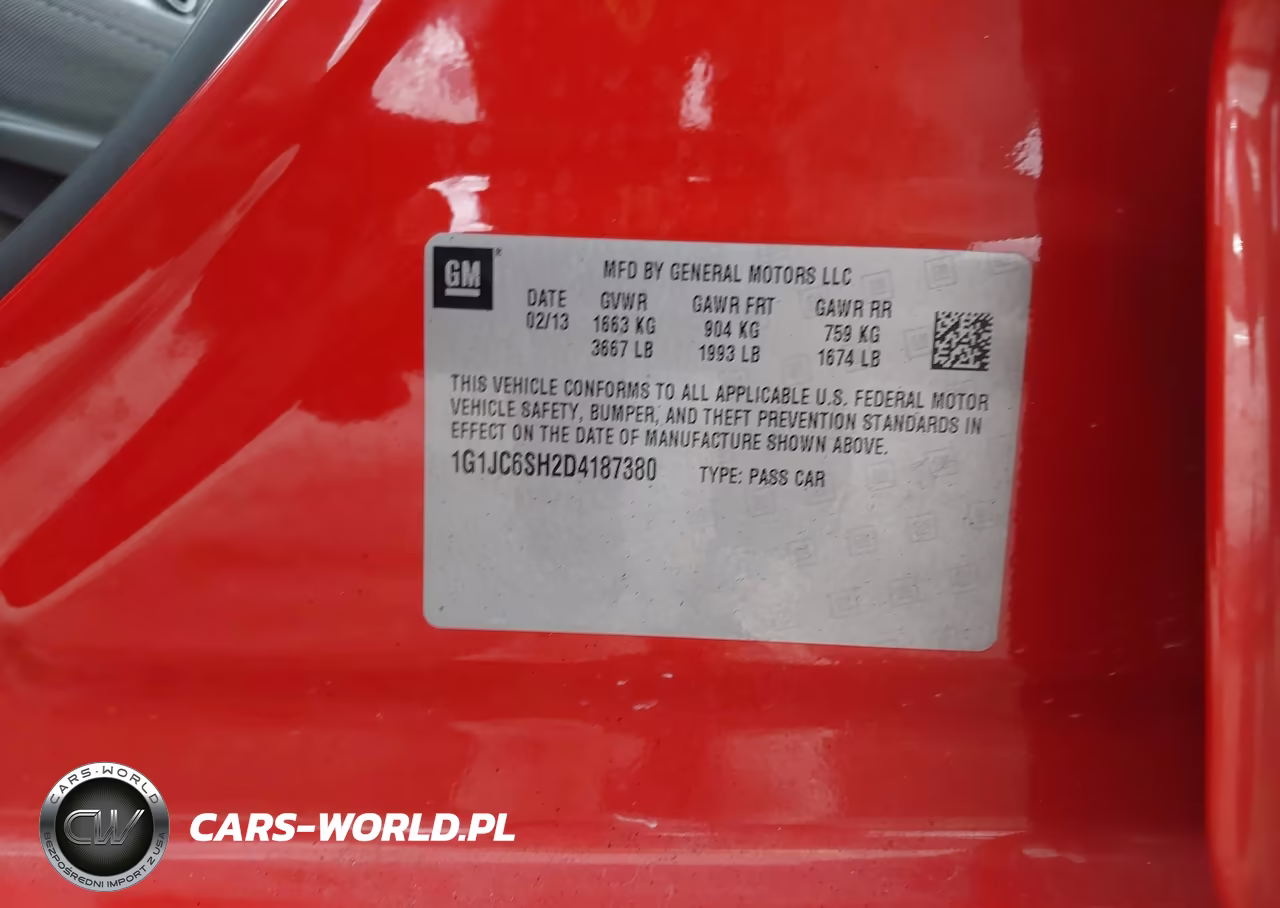 2013 Chevrolet Sonic Lt Auto VIN:1G1JC6SH2D4187380 - 9