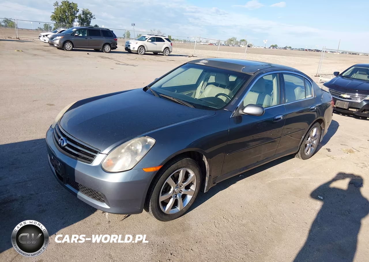 2006 Infiniti G35X VIN:JNKCV51F86M612798 - 2