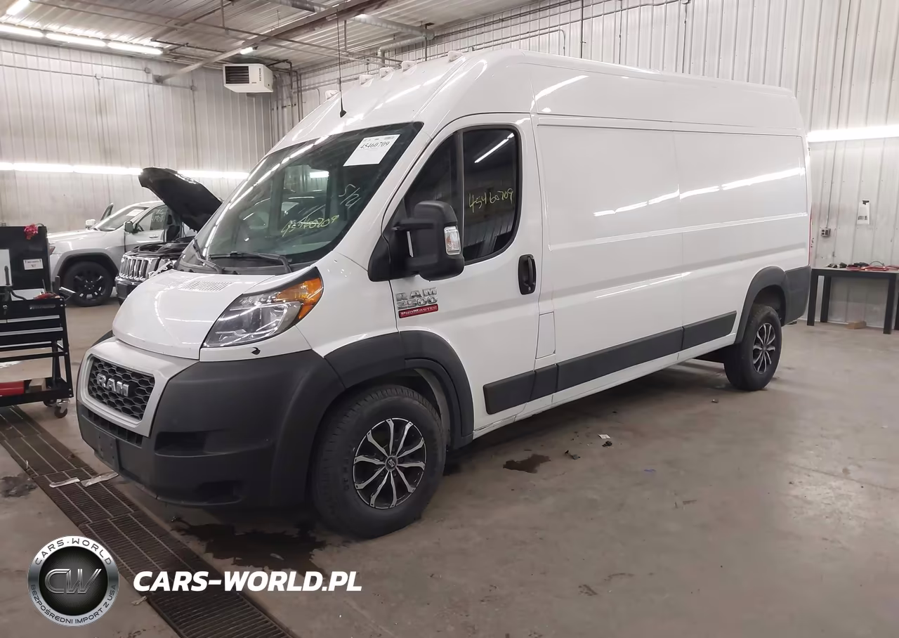 2021 Ram Promaster 2500 High Roof 159 Wb VIN:3C6LRVDG7ME548654 - 2