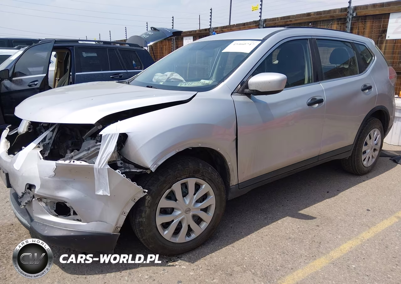 2016 Nissan Rogue S-Sl-Sv VIN:KNMAT2MV5GP690827 - 2