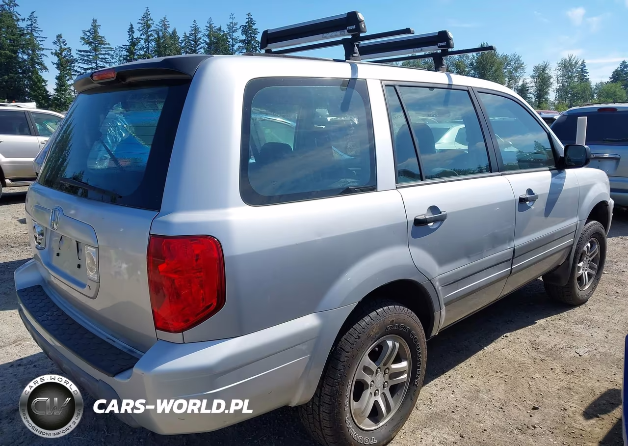 2003 Honda Pilot Lx VIN:2HKYF18143H501422 - 4