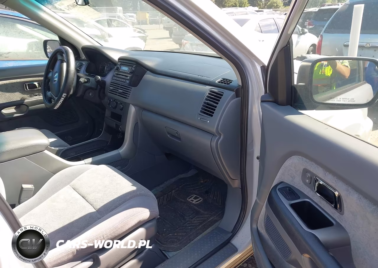 2003 Honda Pilot Lx VIN:2HKYF18143H501422 - 5